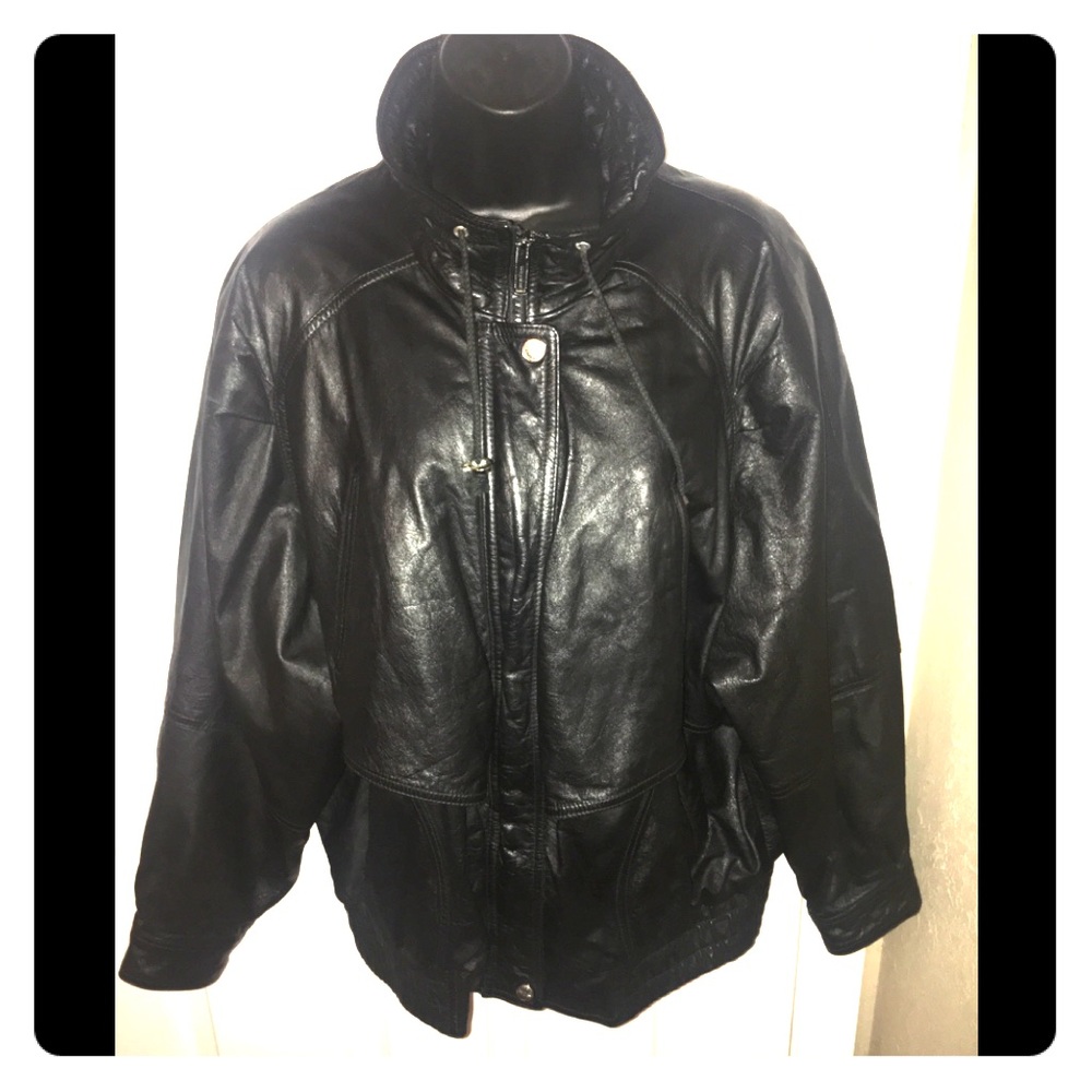 Black Wilsons Leather Jacket
